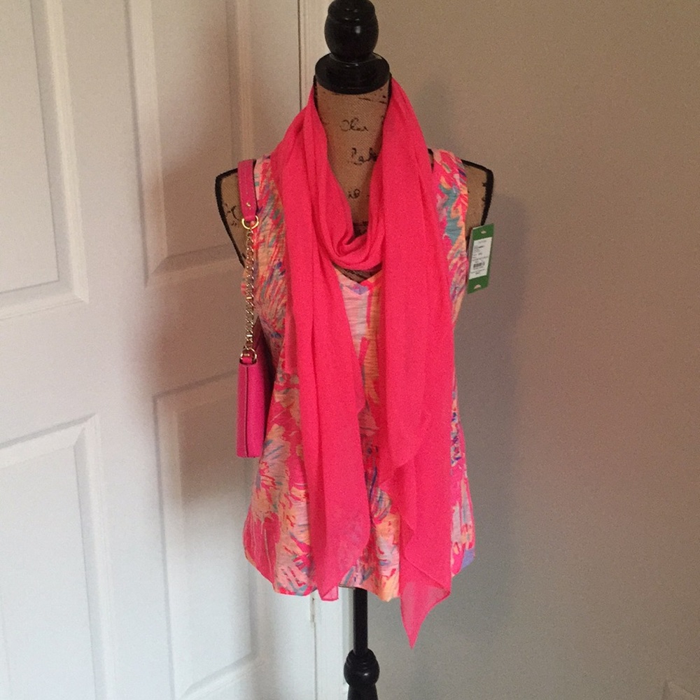Pink Scarf/Wrap